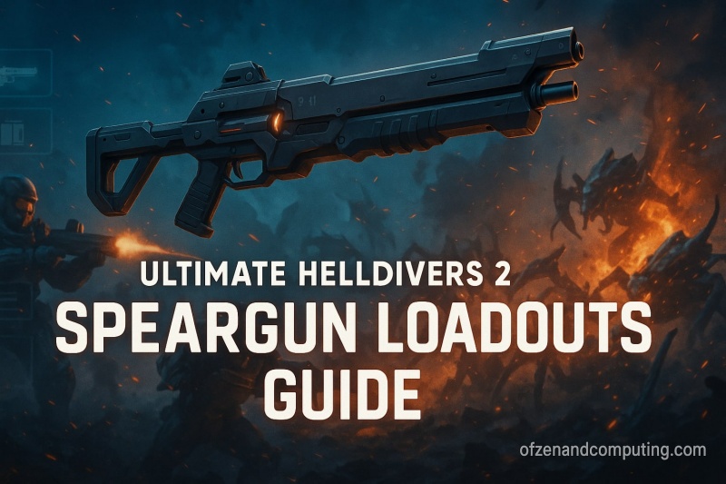 Helldivers 2 Speargun Loadouts Guide