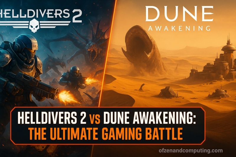 Helldivers 2 vs Dune Awakening