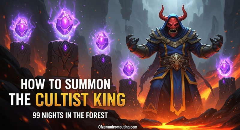 How To Summon the Cultist King in 99 Nights Forest