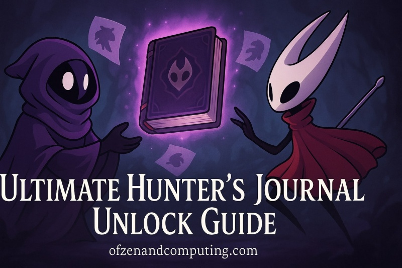 Hunter's Journal in Silksong