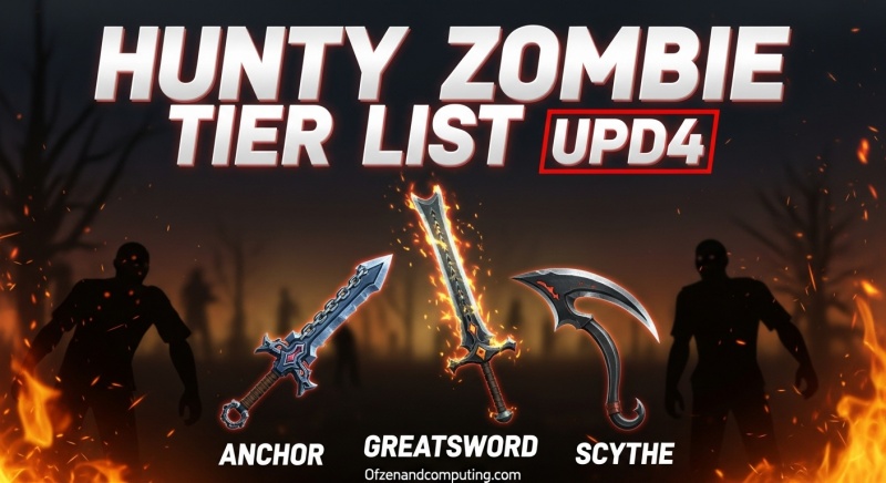 Hunty Zombie Tier List Update 4