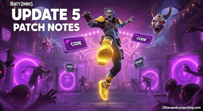 Hunty Zombies Update 5 Patch Notes