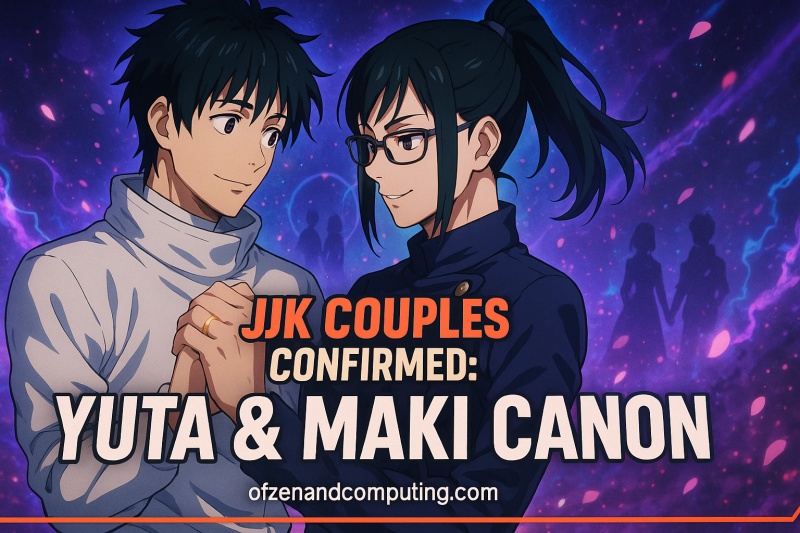 Jujutsu Kaisen Yuta & Maki Marriage