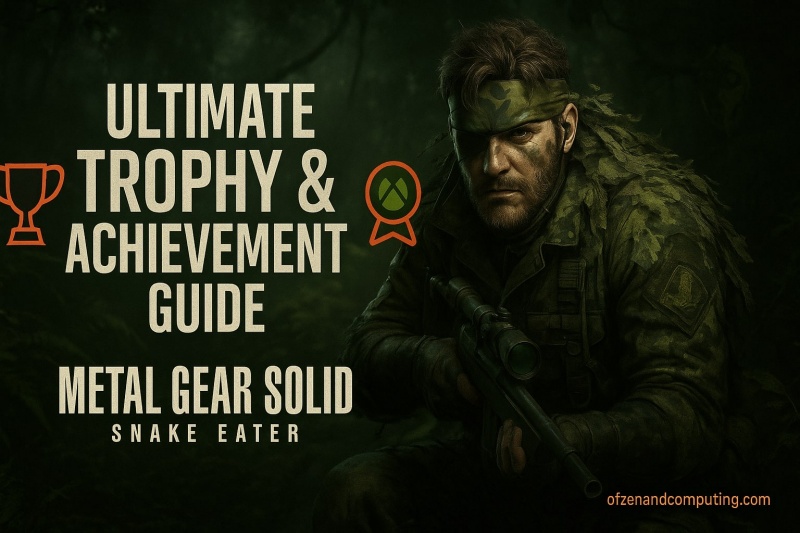MGS Delta Trophy Guide
