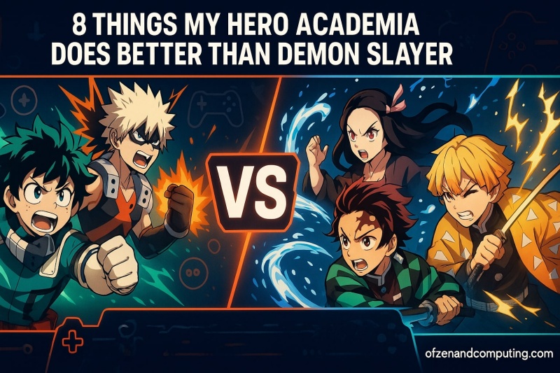 MHA Crushes Demon Slayer in Gaming