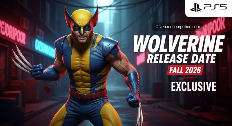 Marvel's Wolverine Release Date