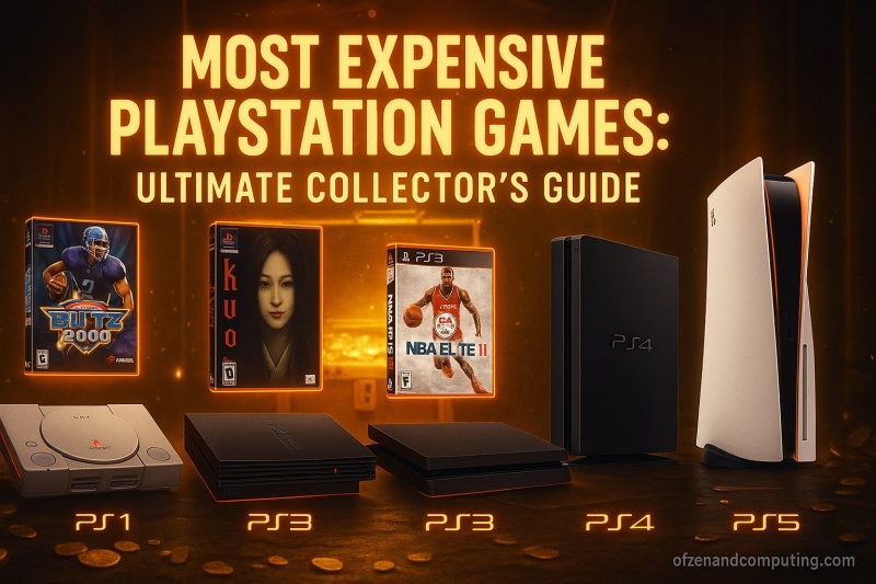 Most Expensive PlayStation Games