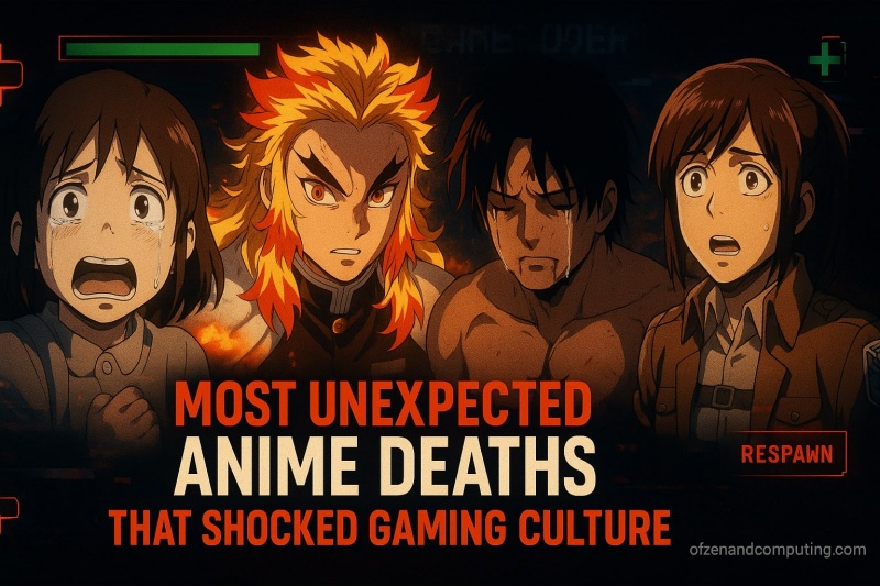 Most Unexpected Anime Deaths That Shocked Gaming