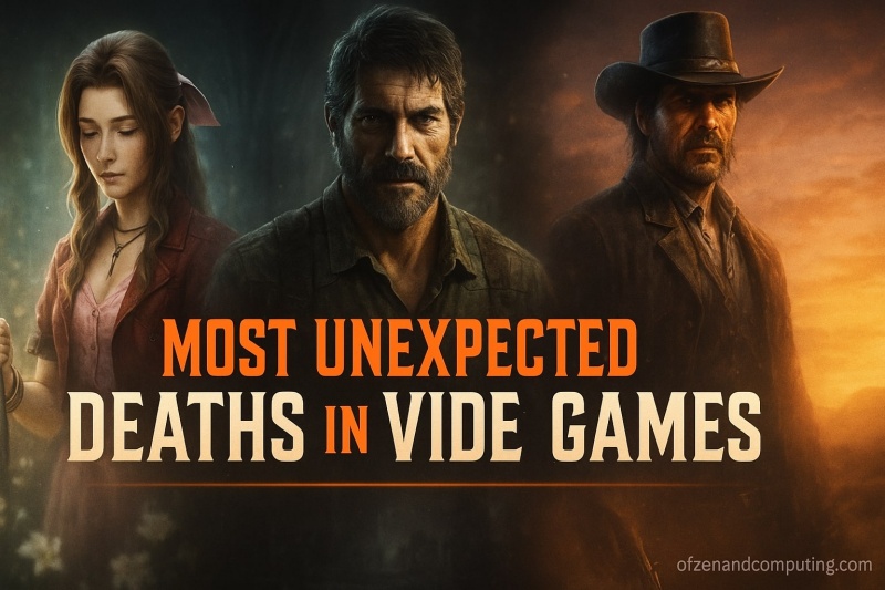 Most Unexpected Gaming Deaths