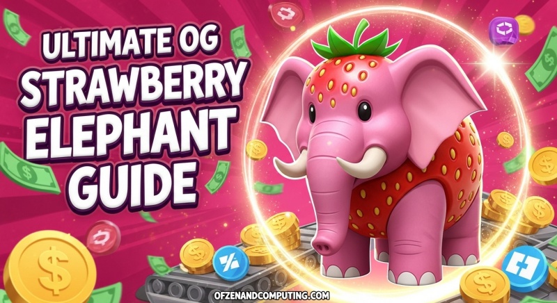 OG Strawberry Elephant Steal Brainrot