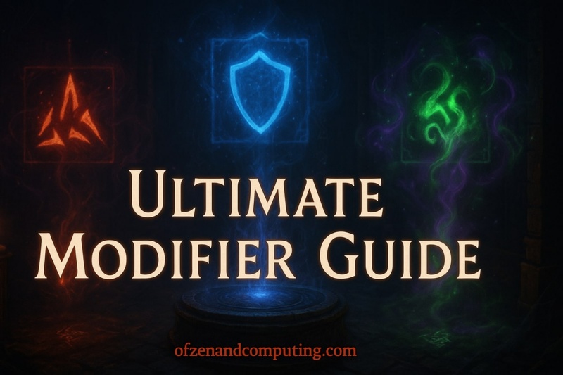 Path of Exile 2 Modifier Guide