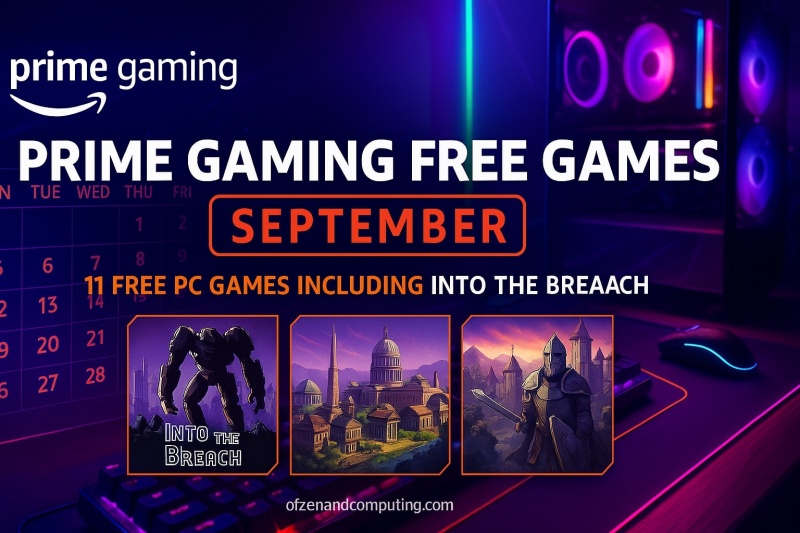 Prime Gaming Free Games
