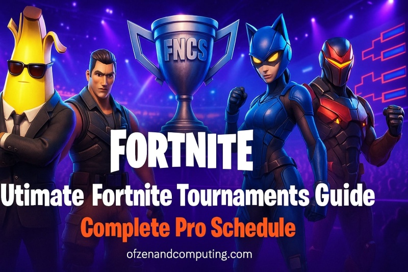 Pro Fortnite Tournament Schedule