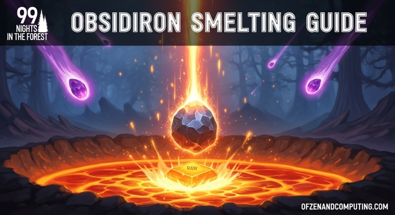 Raw Obsidiron Smelting Guide