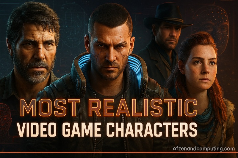 Realistic Video Game Characters Guide