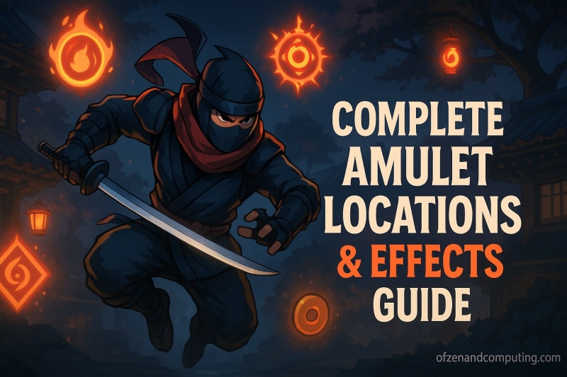 Shinobi Art of Vengeance Amulet Guide