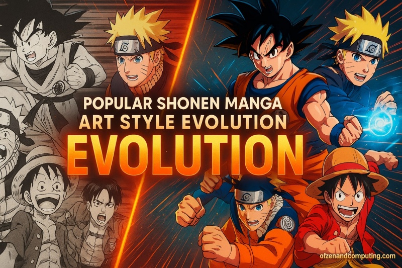 Shonen Manga Art Evolution Guide