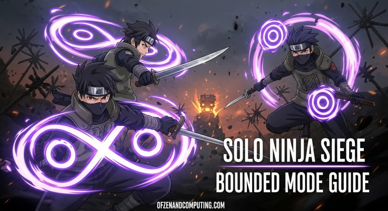 Solo Ninja Siege Bounded Mode Anime Last Stand