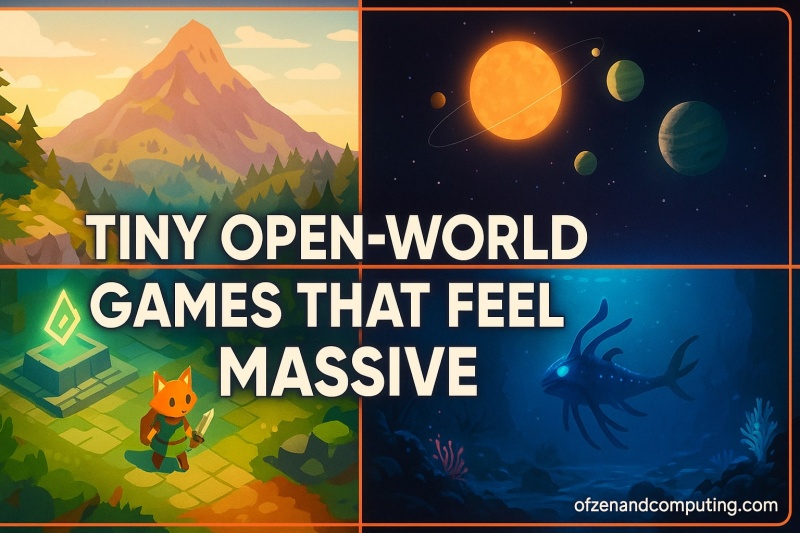 Tiny Open-World Games