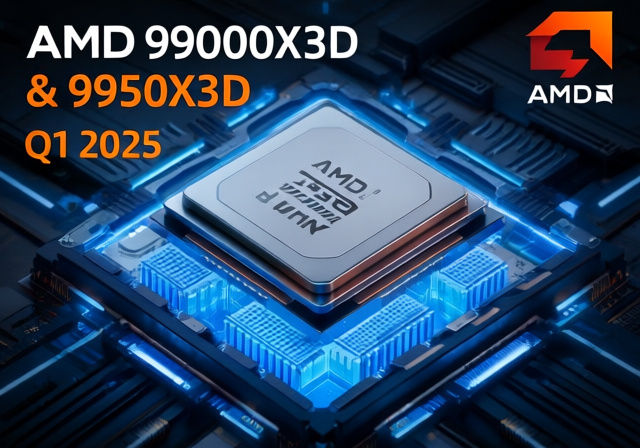 AMD 9900X3D & 9950X3D Q1