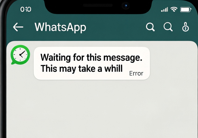 Fix WhatsApp 