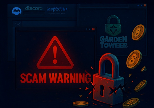 Garden Tower Defense Scam Warning