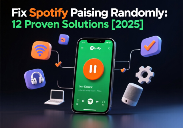 Fix Spotify Pausing Randomly: 12 Proven Solutions [2025] - Ofzen & Computing