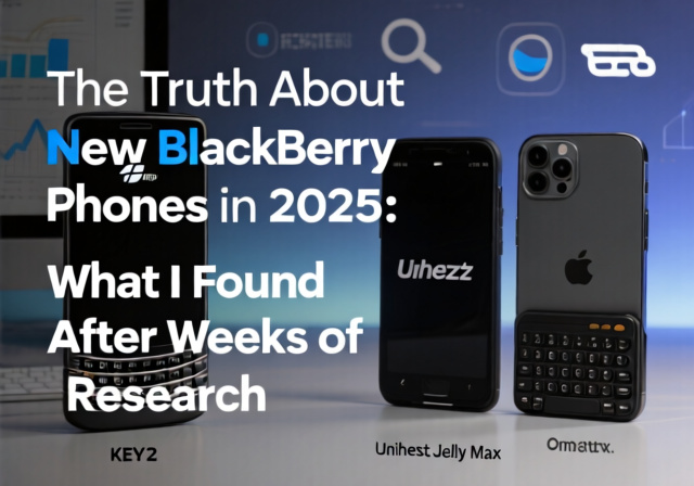 New BlackBerry Phone 2025: The Real Story & Best Alternatives - Ofzen & Computing