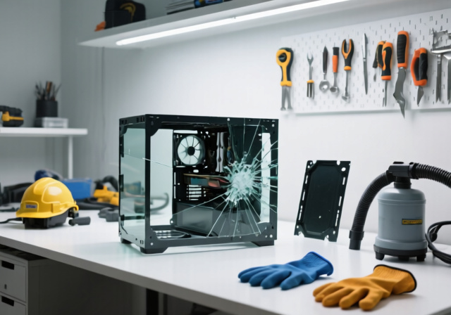 Dealing with a Broken Glass Case Side Panel: Complete Guide - Ofzen & Computing