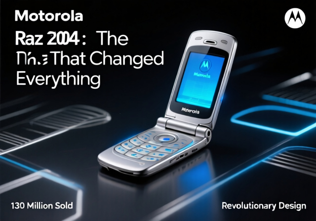 Motorola Razr 2004: The Phone That Changed Everything - Ofzen & Computing