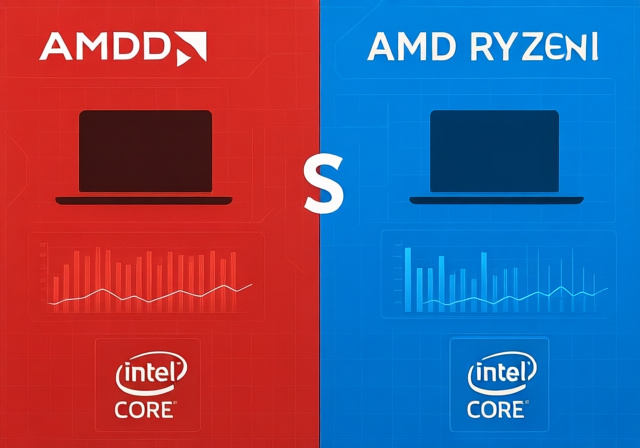 AMD Ryzen vs Intel Core for Laptops 2025: Which Chips Are Actually Faster? - Ofzen & Computing