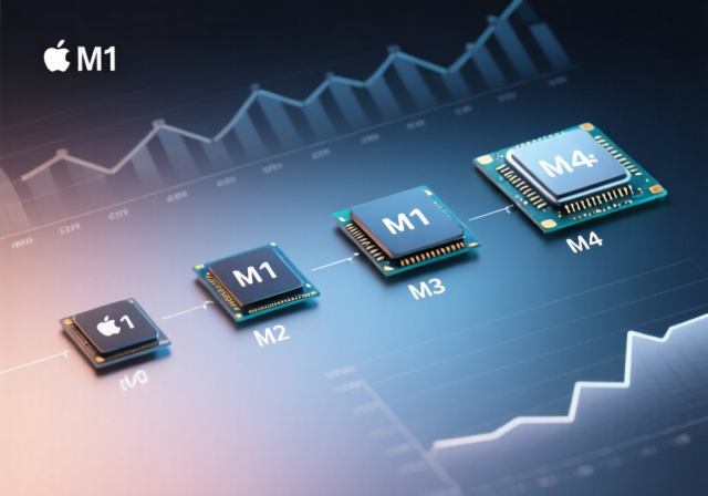 Apple Chip Comparison 2025: M1 vs M2 vs M3 vs M4 Complete Guide - Propel RC