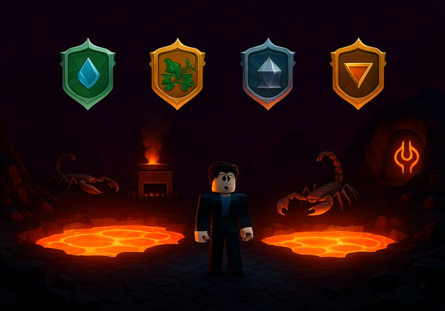 All 4 Volcano Badges Guide