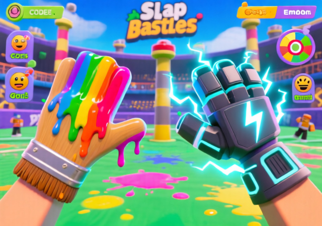 Slap Battles Update: New Paint Glove Guide, Pylon, Codes & More ([cy]) - Ofzen & Computing