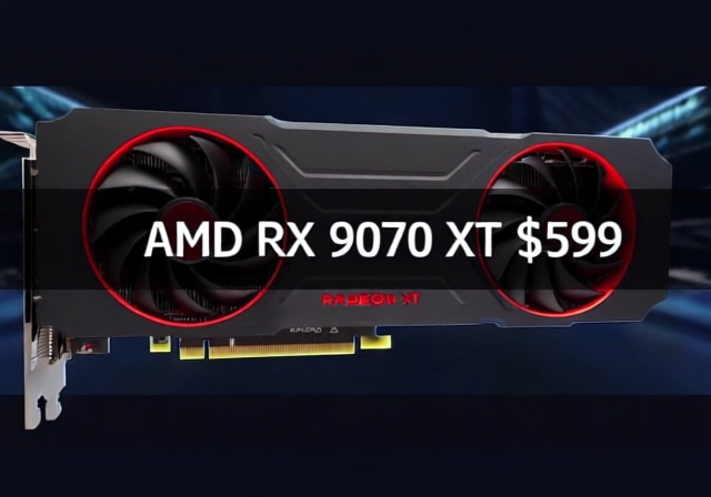 AMD Announces Radeon RX 9070 XT at $599: RDNA 4 Specs [cy] - Ofzen & Computing