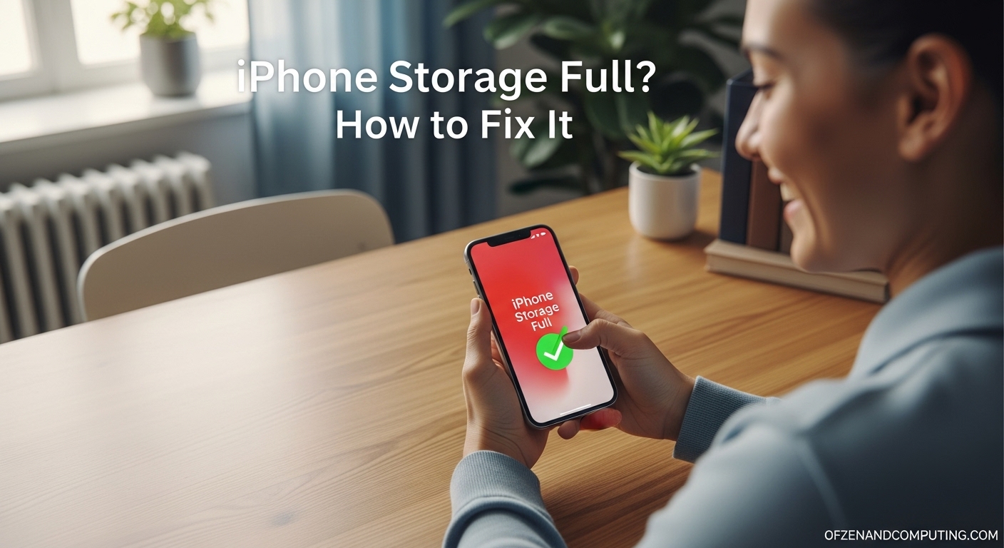 iPhone Storage Full? How to Fix It