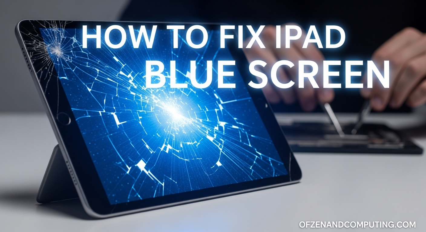 How to Fix iPad Blue Screen