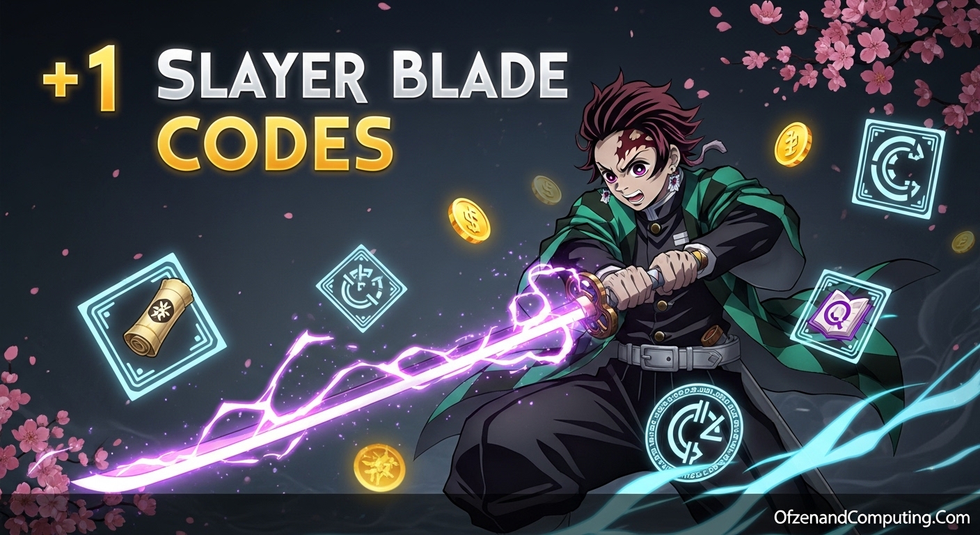 +1 Slayer Blade Codes