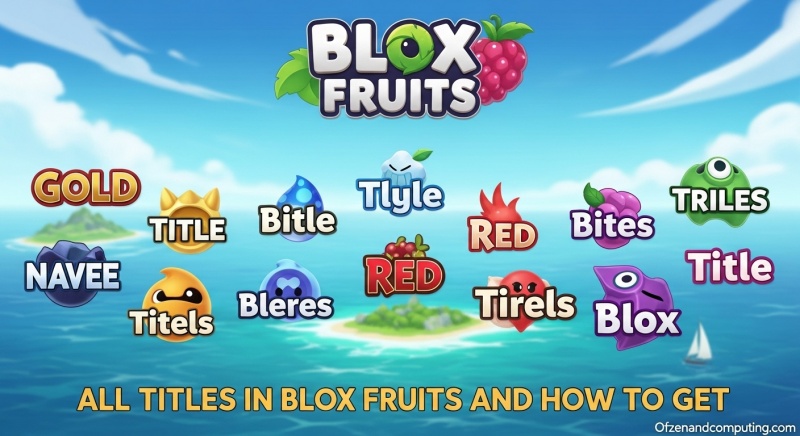 All Blox Fruits Titles