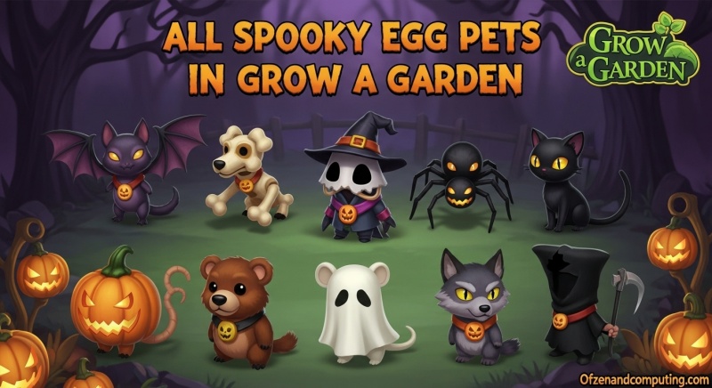 All Halloween Pets Grow a Garden