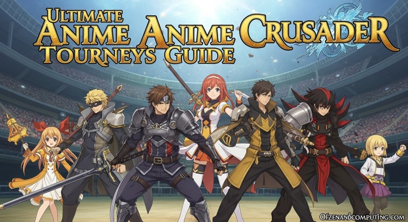Anime Crusader Tourneys Update