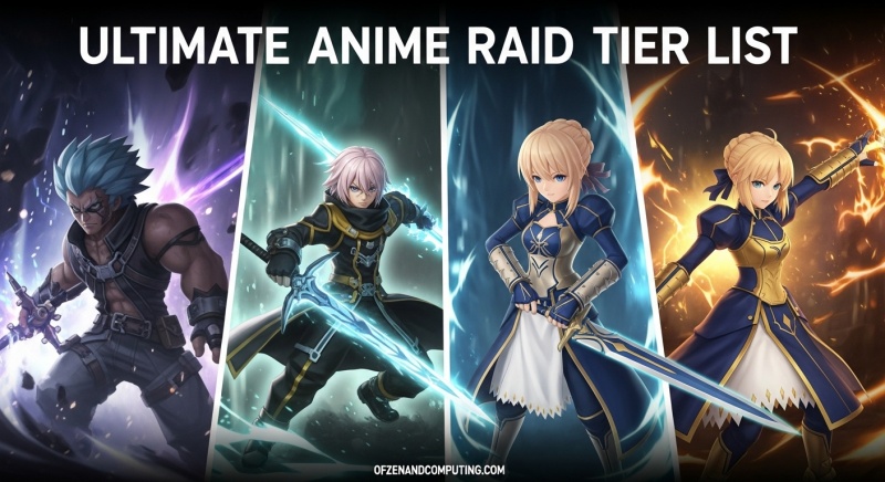 Anime Raid Tier List