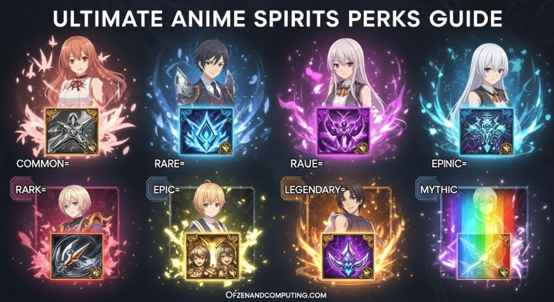 Anime Spirits Perks Guide