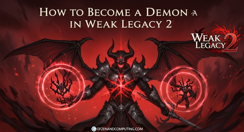 Become a Demon in Weak Legacy 2