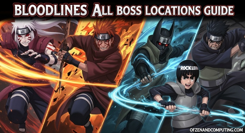 Bloodlines All Boss Locations