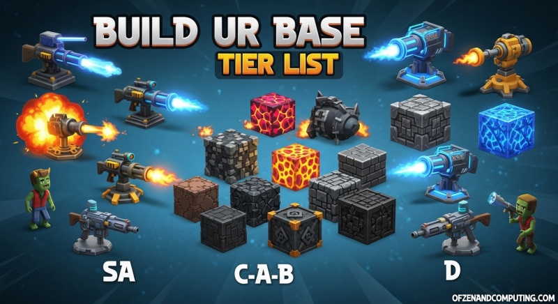 Build Ur Base Tier List