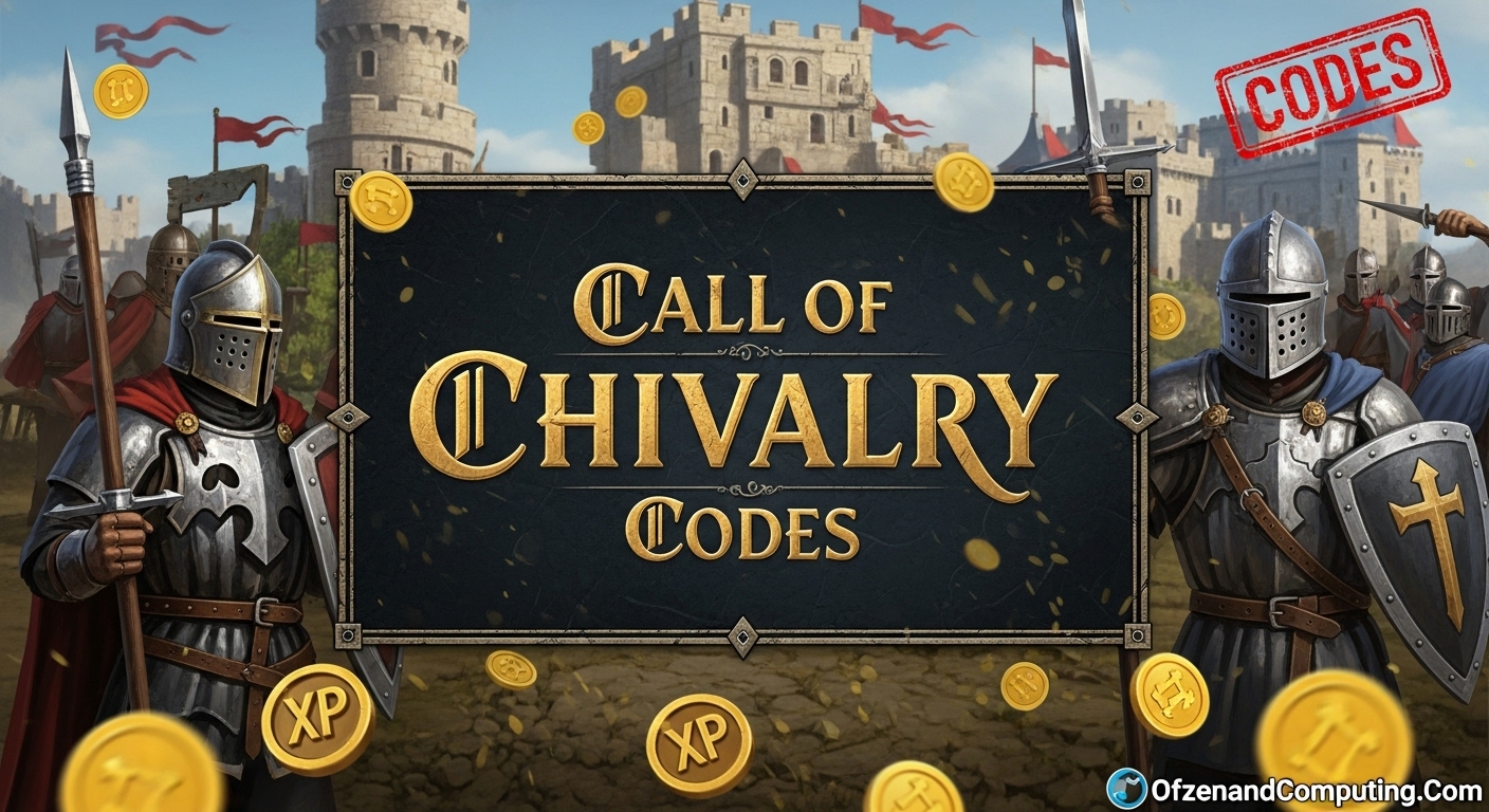 Call of Chivalry Codes