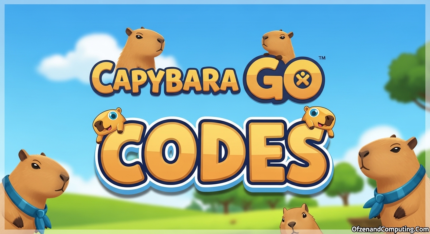 Capybara Go Codes