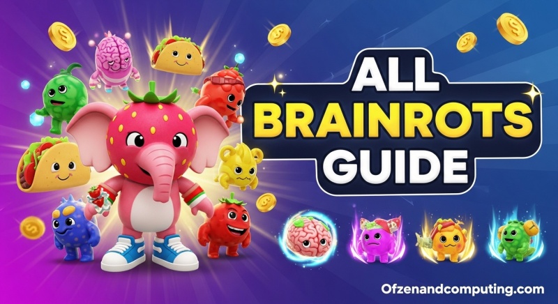Complete Brainrot List Steal a Brainrot