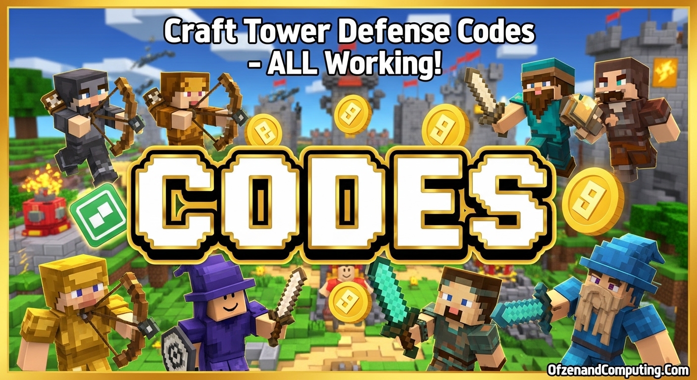 Craft Tower Defense Codes